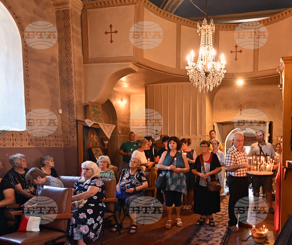 Село Каменово - църква - празнична литургия