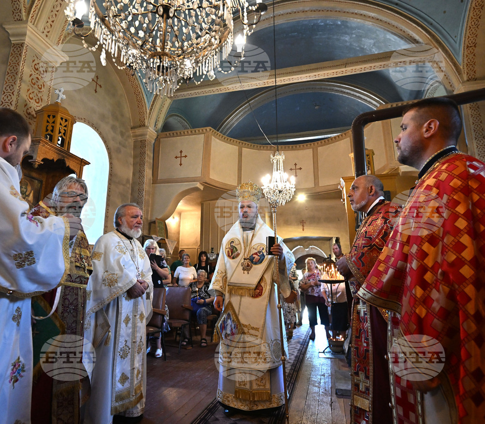 Село Каменово - църква - празнична литургия