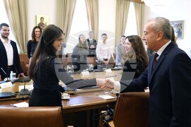 Министерски съвет - Гълъб Донев - студенти