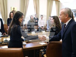 Министерски съвет - Гълъб Донев - студенти