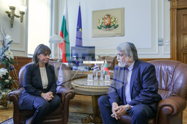 Вежди Рашидов - Катерина Сакеларопулу - среща