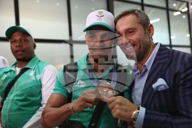 Летище София - олимпийци - посрещане