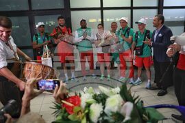 Летище София - олимпийци - посрещане