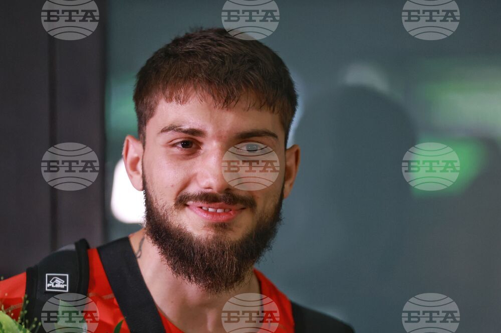 Летище София - олимпийци - посрещане - Рами Киуан