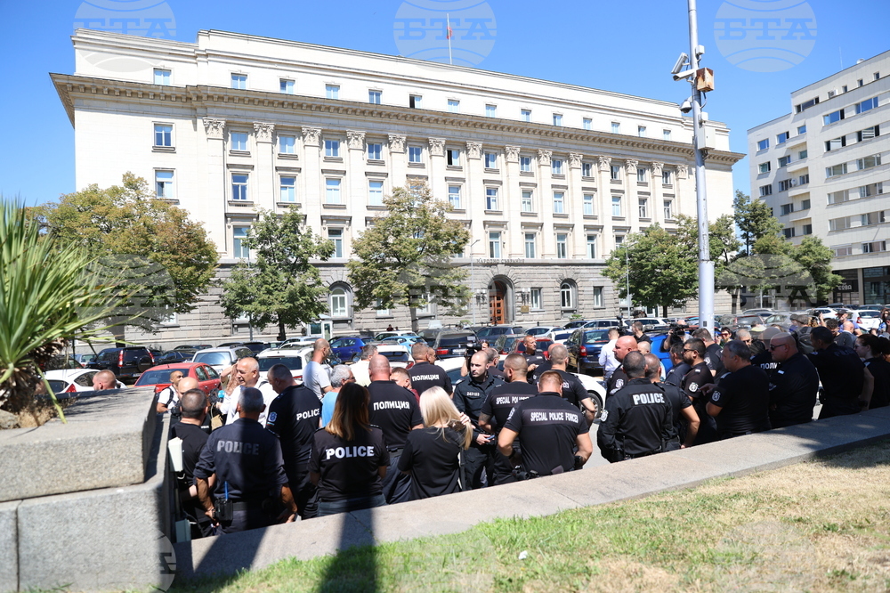 Протест - МВР служители