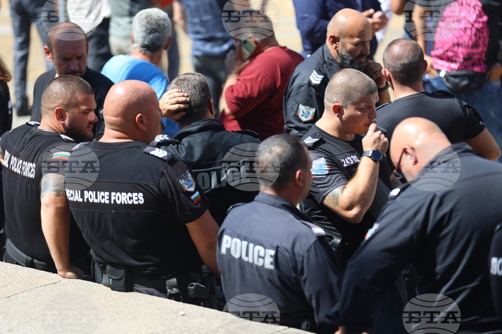 Протест - МВР служители