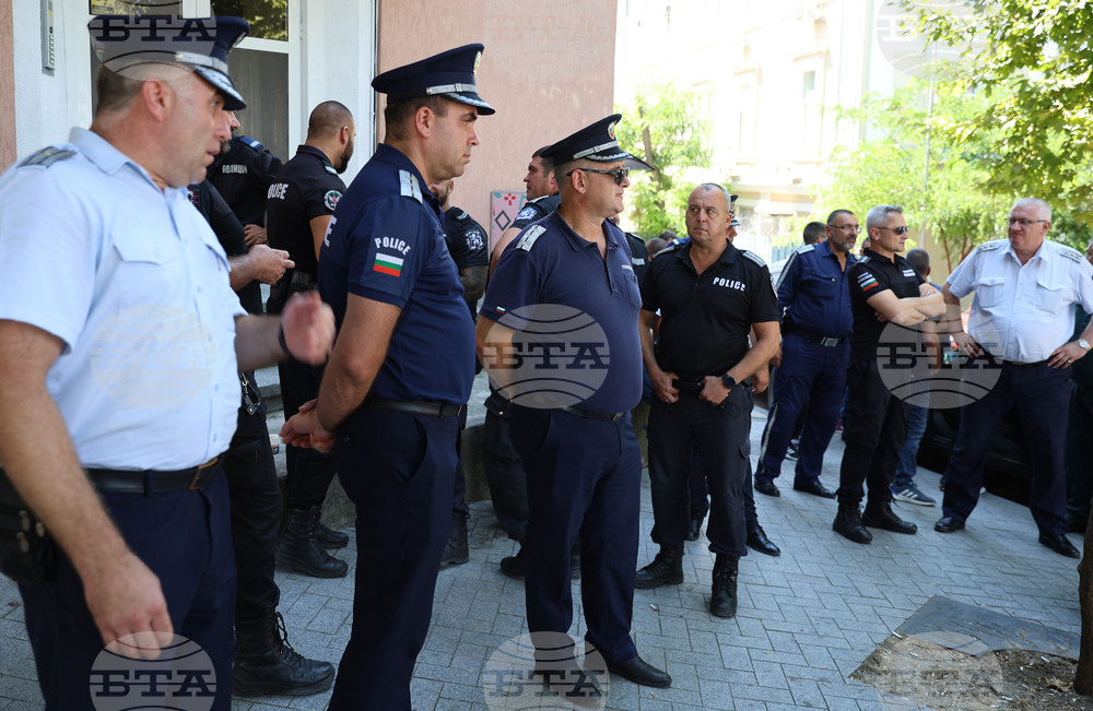 Варна - полицаи - протест