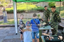 Смолян - Алпийски полк - отворено учение