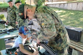 Смолян - Алпийски полк - отворено учение