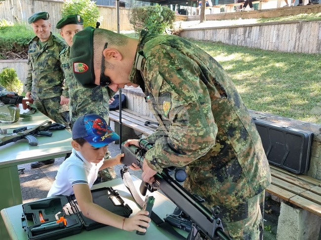 Смолян - Алпийски полк - отворено учение