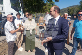 Село Драговищица - първа копка - водопровод