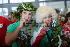 Летище София - олимпийци - посрещане