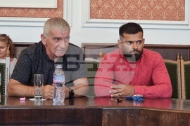 Сливен - Божидар Андреев - посрещане