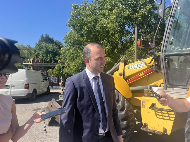 Започна реконструкцията на водопроводната мрежа в с. Драговищица