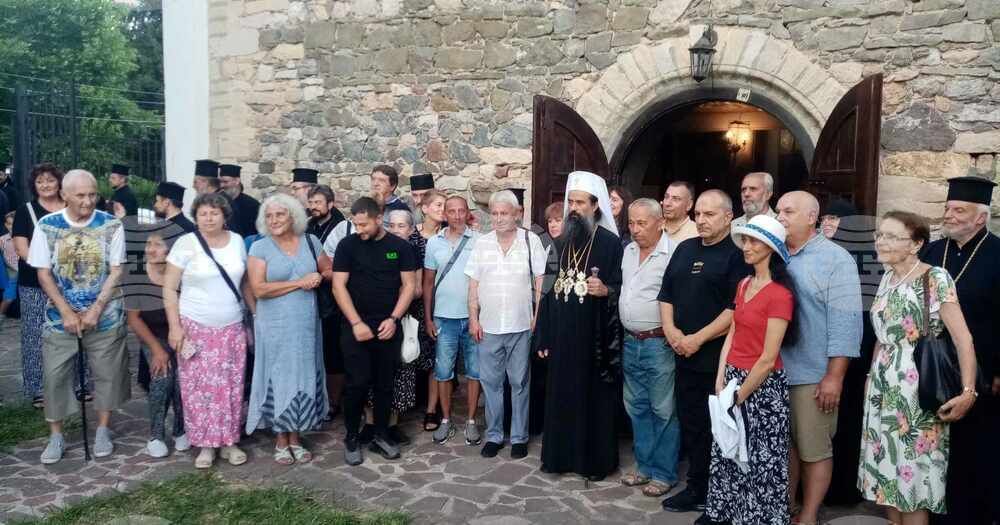 В навечерието на Голяма Богородица патриарх Даниил посети Трън