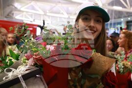 Летище София - олимпийци - посрещане