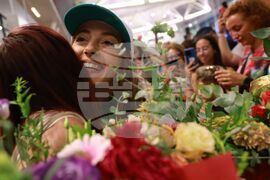 Летище София - олимпийци - посрещане