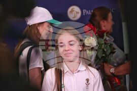 Летище София - олимпийци - посрещане