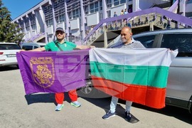 Велико Търново - Магомед Рамазанов - посрещане