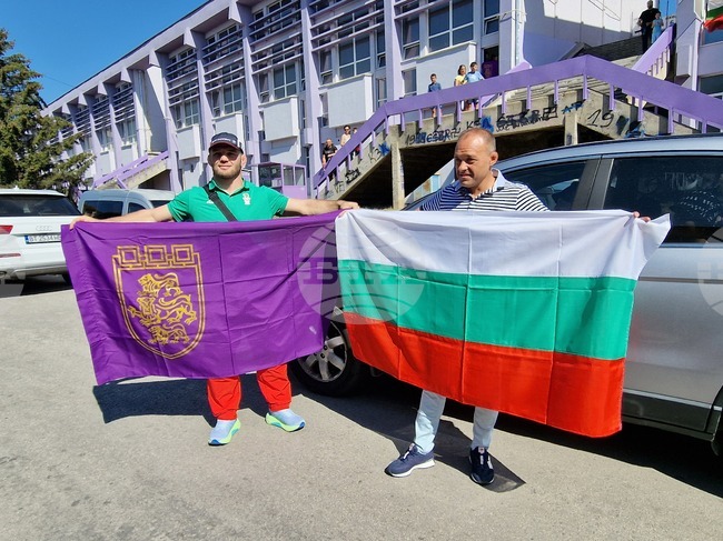 Велико Търново - Магомед Рамазанов - посрещане
