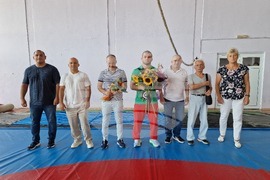 Велико Търново - Магомед Рамазанов - посрещане