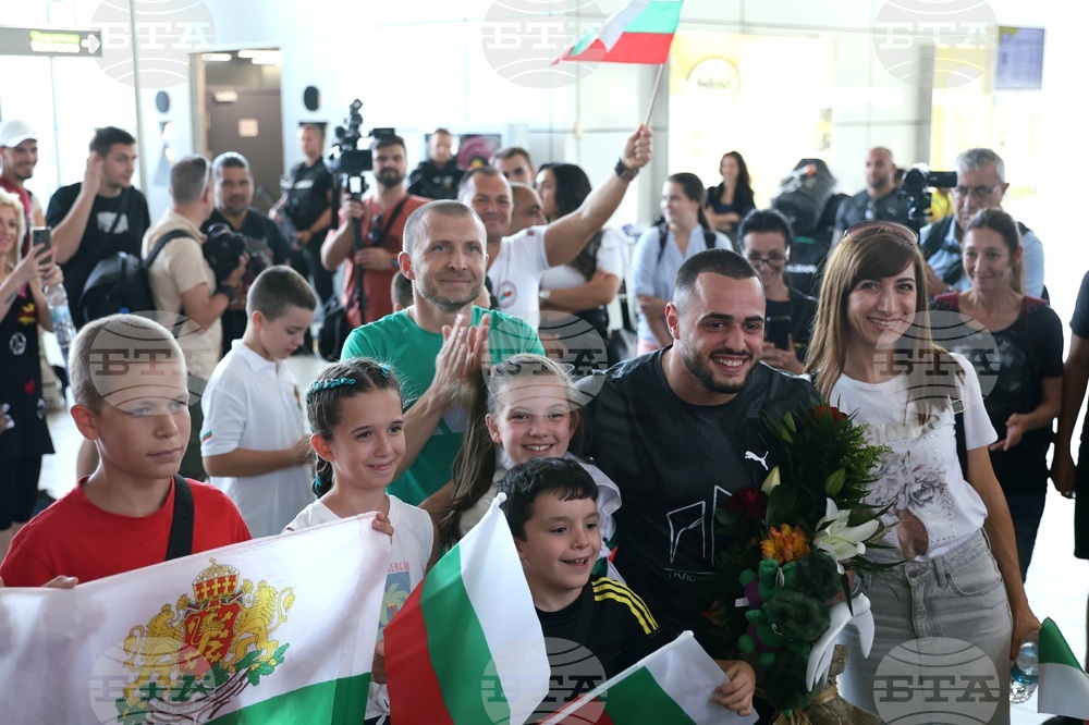 Летище София - Карлос Насар - посрещане