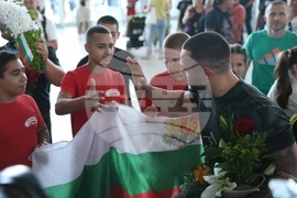 Летище София - Карлос Насар - посрещане