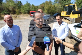 Село Златосел - Калин Стоянов - брифинг