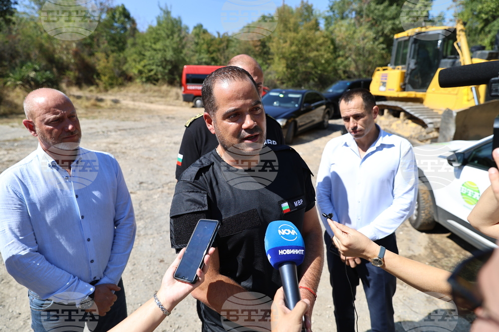 Село Златосел - Калин Стоянов - брифинг