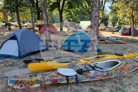 Видин - ТИД 2024 - гребна регата - посрещане