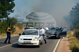 Хасково - пожар