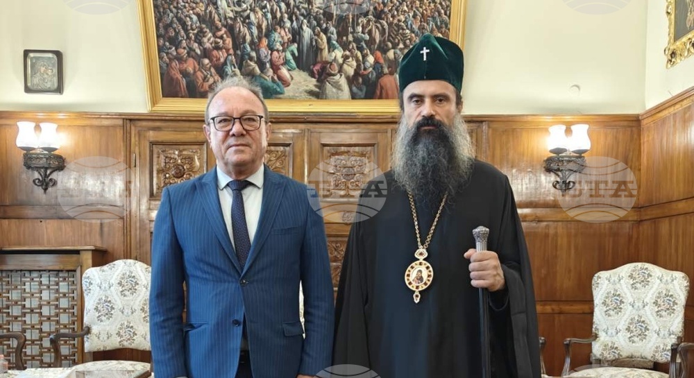 Патриарх Даниил се срещна с председателя на БАН акад. Юлиан Ревалски
