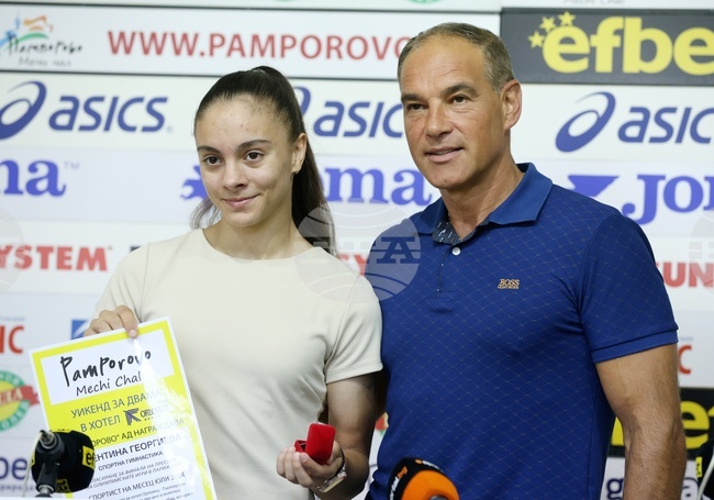 Президентът на БФ Гимнастика Красимир Дунев: "Валентина Георгиева направи една сериозна заявка за нещо много голямо тази година"