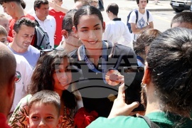 Летище София - Кимия Ализаде - посрещане