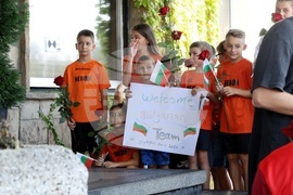 Летище София - Кимия Ализаде - посрещане