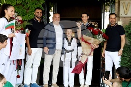 Летище София - Кимия Ализаде - посрещане