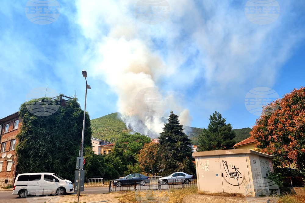 Сливен - Бармук баир - пожар