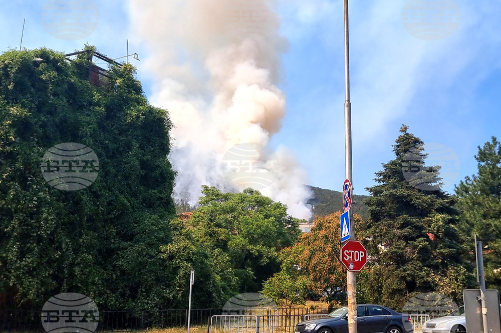 Сливен - Бармук баир - пожар