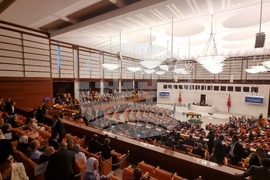 Турция - Махмуд Абас - парламент