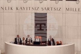 Турция - Махмуд Абас - парламент