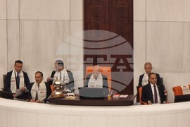 Турция - Махмуд Абас - парламент