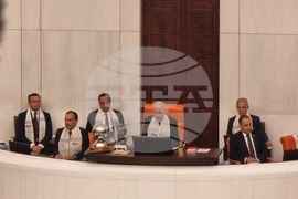 Турция - Махмуд Абас - парламент