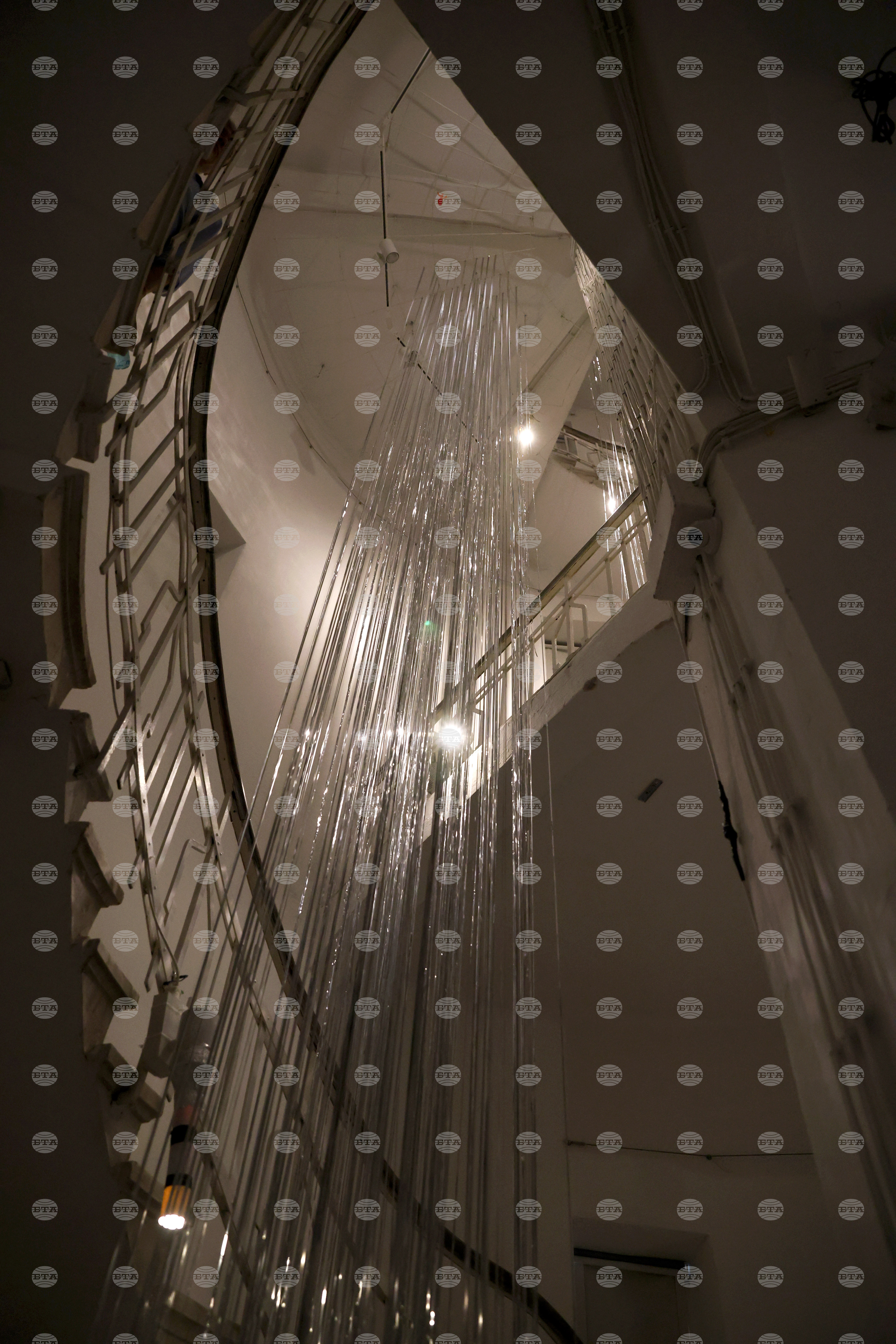 Пространствена инсталация - Юлиян Табаков - откриване