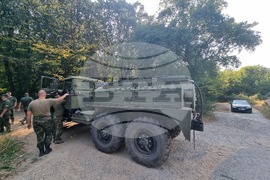 Сливен - пожар