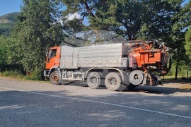 Сливен - пожар