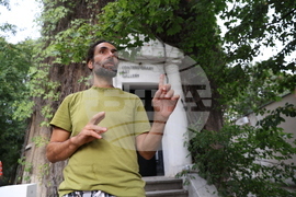 Пространствена инсталация - Юлиян Табаков - откриване