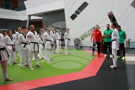 Кимия Ализаде - открита тренировка