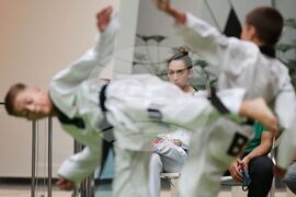 Кимия Ализаде - открита тренировка