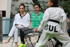 Кимия Ализаде - открита тренировка