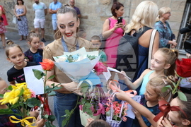 Боряна Калейн - посрещане